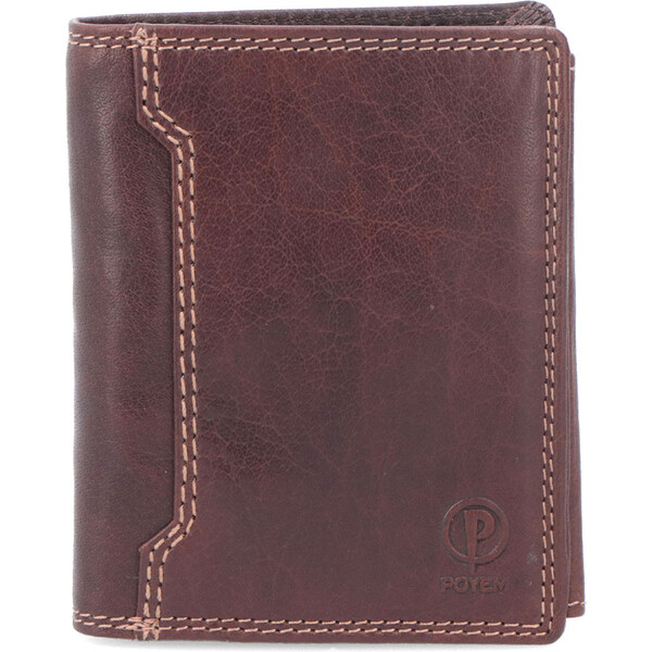 Pánska kožená peňaženka Poyem hnedá 5207 Poyem H 17715252
