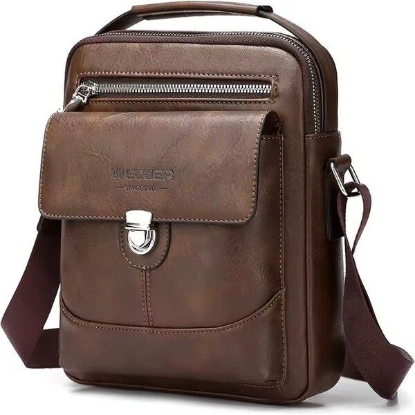 Weixier crossbody taška cez rameno Chazor Hnedá 4L 66839682