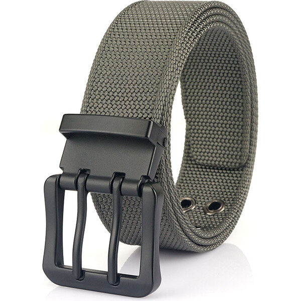 Lifestyle Pánsky nylonový opasok Fileten Šedý 66839746