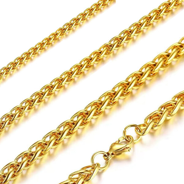 Impress Jewelry Retiazka z chirurgickej ocele Snake 3-8 mm / 40-90 cm 66839785