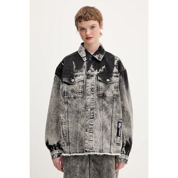 Rifľová bunda Karl Lagerfeld Jeans 66840616