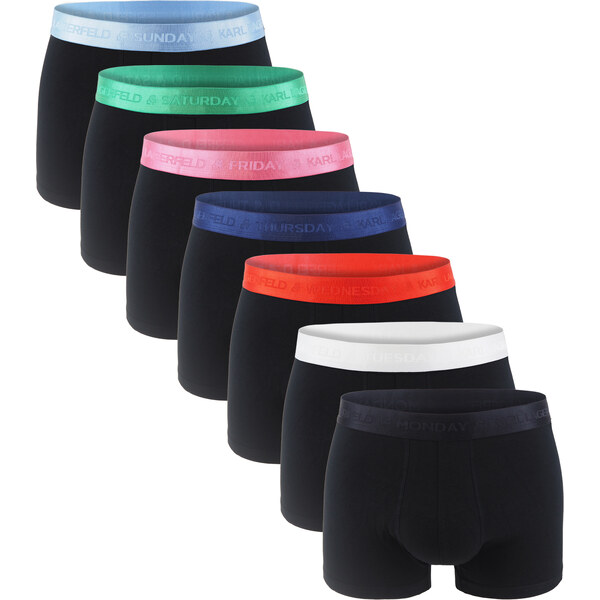 KARL LAGERFELD - boxerky 7PACK organic cotton multidays with KARL 66840673