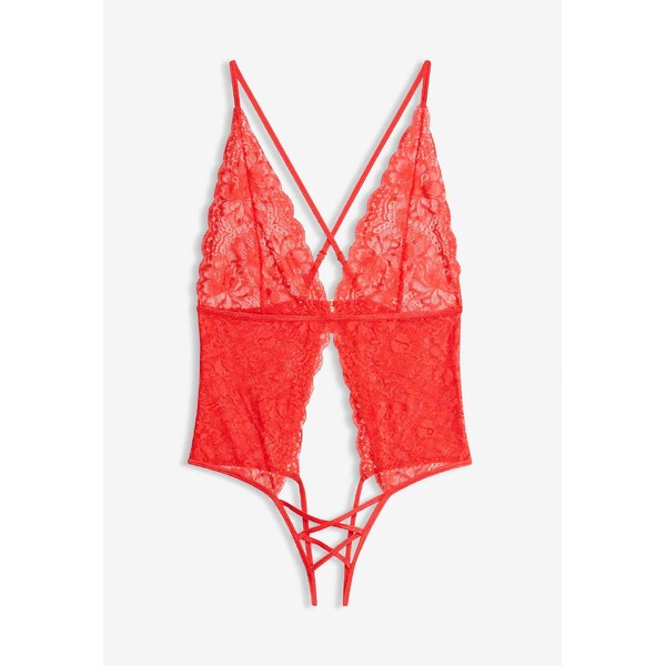 bonprix Body ouvert, farba červená 47972992