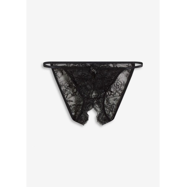 bonprix Nohavičky ouvert, farba čierna 66841326