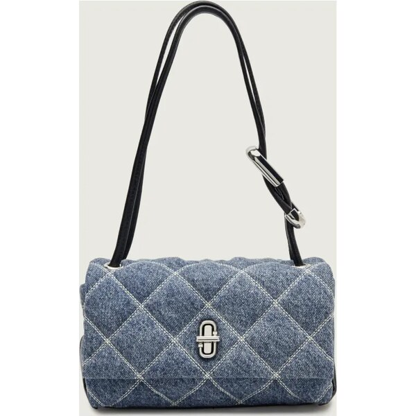 Marc Jacobs Džínsová kabelka na rameno The Quilted Denim Mini Dual 66840970