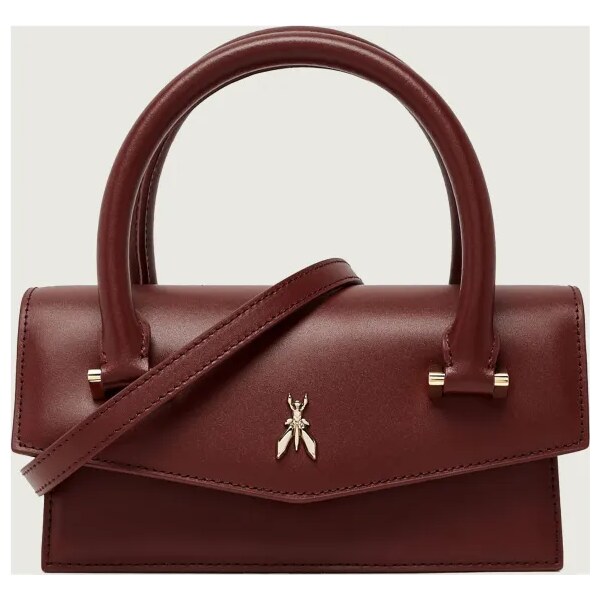 Patrizia Pepe Kožená kabelka na rameno Fly Bamby 66840951