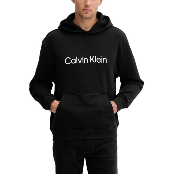 Čierna mikina Calvin Klein s kapucňou 66844022