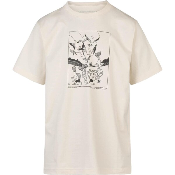 Cleptomanicx Tričko Classic Birds of Prey béžová / čierna 66846646