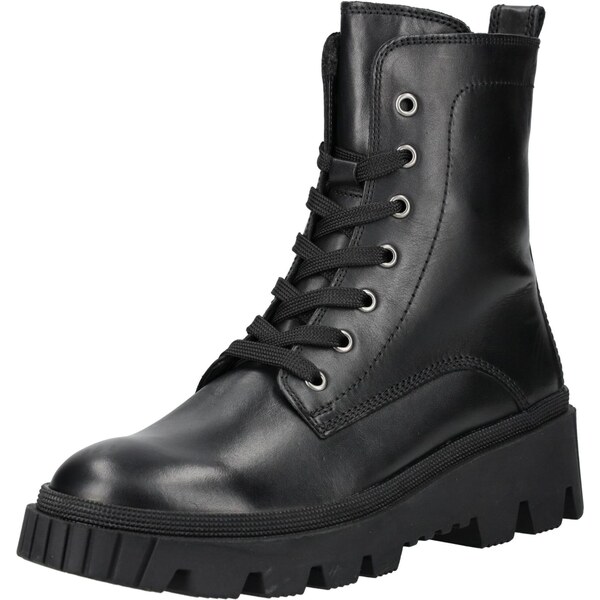 GABOR Šnurovacie členkové čižmy čierna 66846716