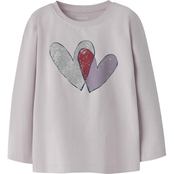 NAME IT Tričko NMFTEARTAS orgovánová / svetlofialová / vínovo červená 66846756