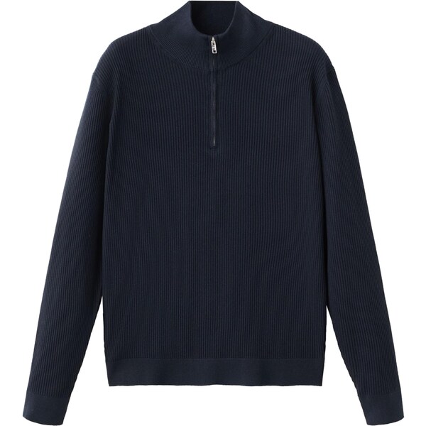 MANGO MAN Sveter Antiguap námornícka modrá 66846822