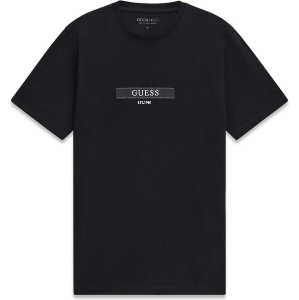 GUESS Tričko čierna / biela 66847013