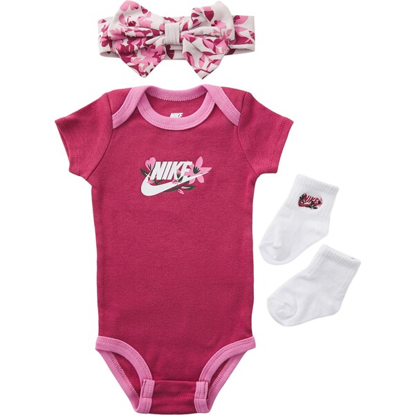 Nike Sportswear Súpravy bielizne tmavozelená / pitaya / svetloružová / 66847080