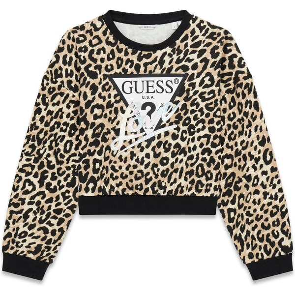 GUESS Mikina ACTIVE béžová / brokátová / čierna / biela 66847138