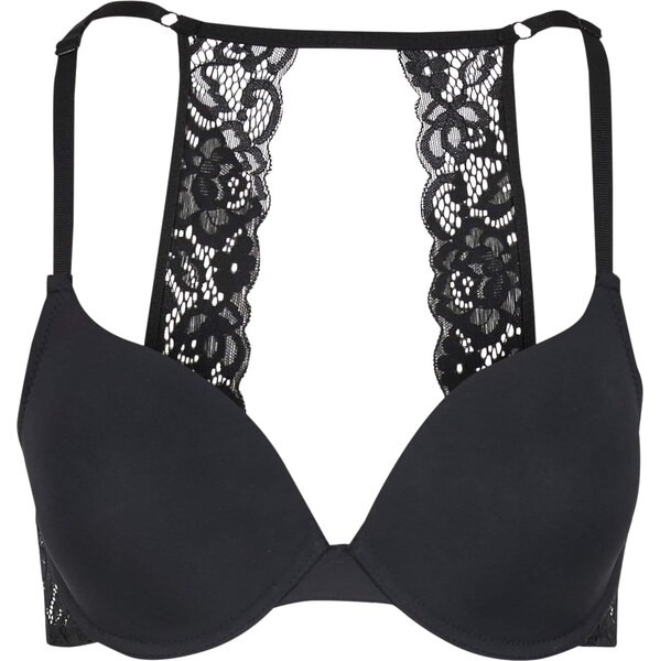 Urban Classics Podprsenka čierna 66897917