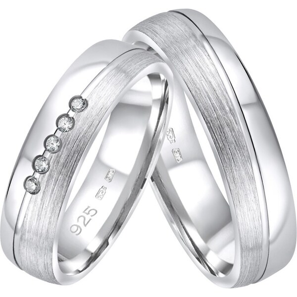 Ligot Strieborné obrúčky PRESLEY QRZLP012 66848870