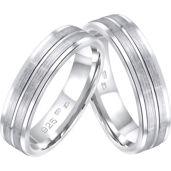 Ligot Strieborné obrúčky bez kamienkov AVERY QRALP121 66848871