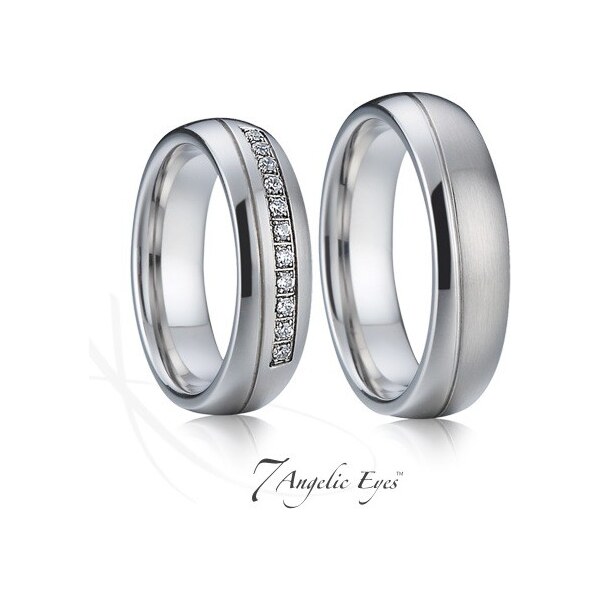 Ligot Obrúčky z chirurgickej ocele 7 Angelic Eyes OAE001 66848876