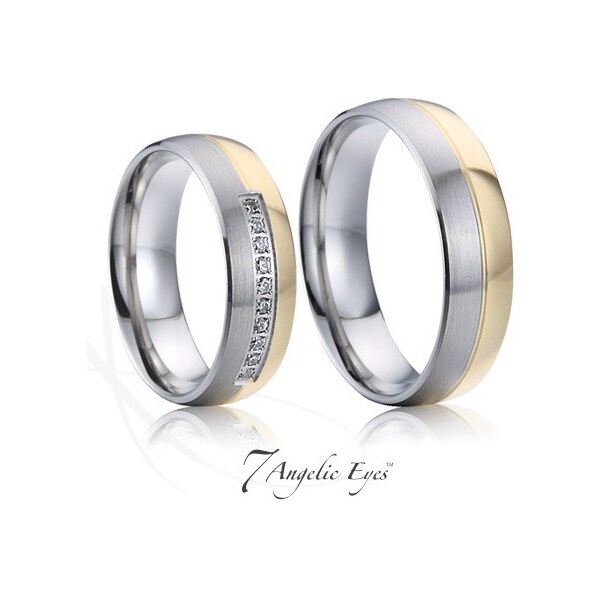 Ligot Obrúčky z chirurgickej ocele 7 Angelic Eyes OAE023 66848890