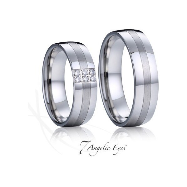 Ligot Obrúčky z chirurgickej ocele 7 Angelic Eyes OAE031 66848891