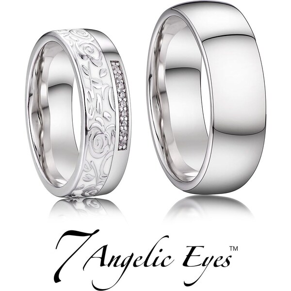 Ligot Strieborné obrúčky 7 Angelic Eyes AE038 66848898