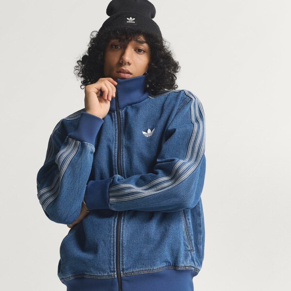 Adidas TEPLÁKOVÁ BUNDA ADICOLOR DENIM FIREBIRD TRACK TOP 67128218