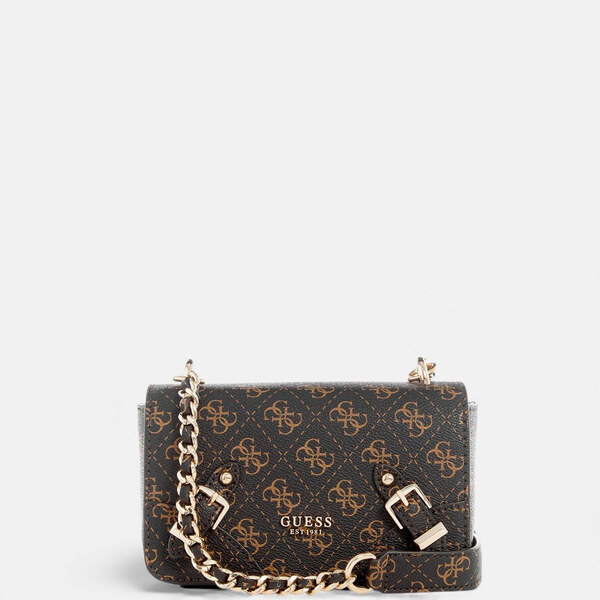 Hnědá Mini kabelka Guess Didi 56568 66852695