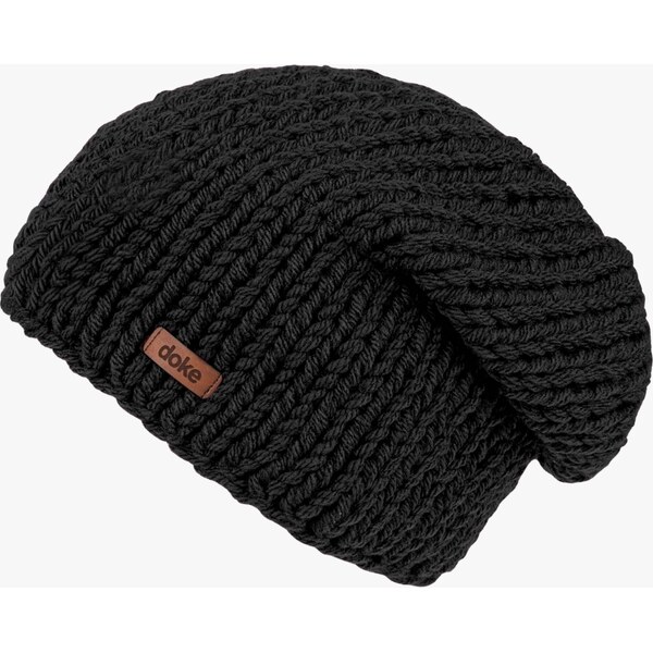 DOKE Pletená čiapka Black pre mužov 66835788