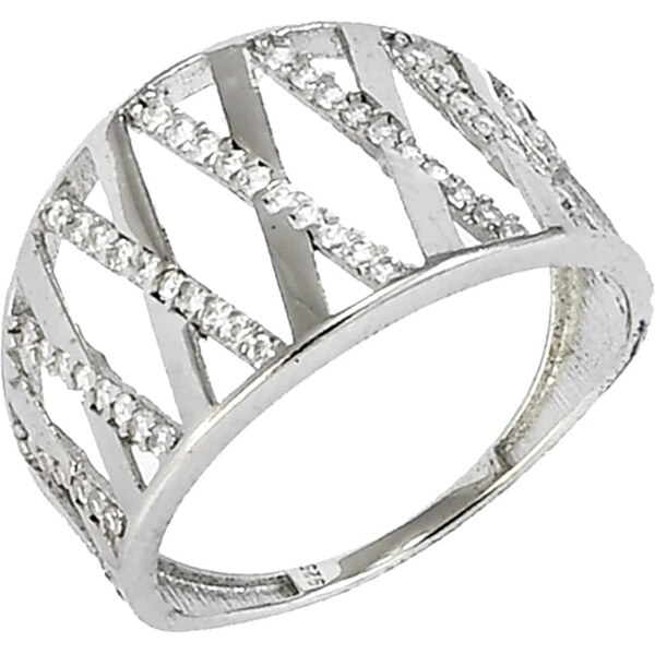 Strieborný prsteň Glare 1162 66853446