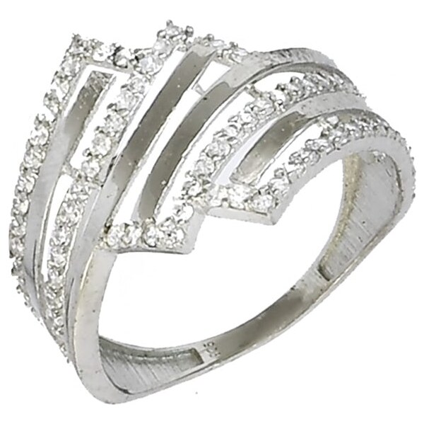Strieborný prsteň Glare 1168 66853449