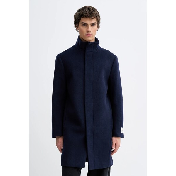 Kabát s prímesou vlny Calvin Klein 66874985