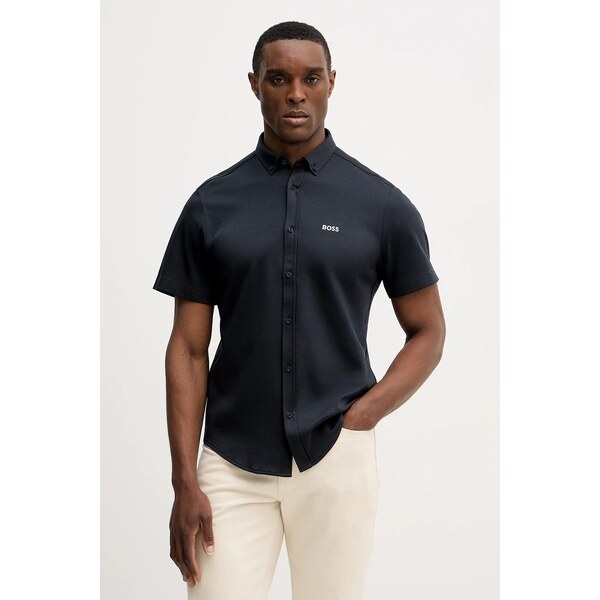 Bavlnená košeľa BOSS Green ST_Motion S 66900457