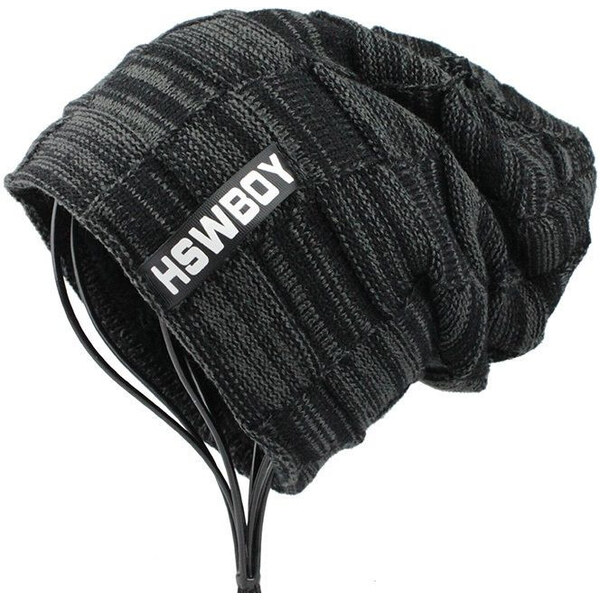 Cixi HSWBoy pánska zimná čiapka čierna 65221659