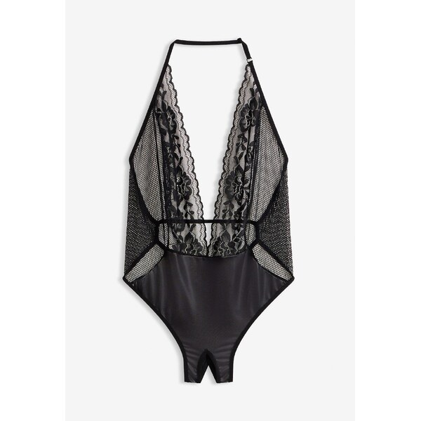 bonprix Body tangá ouvert, farba čierna 46547516