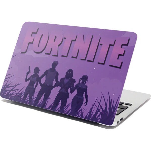 Sablio Samolepka na notebook FORTNITE Fialová silueta 65112604