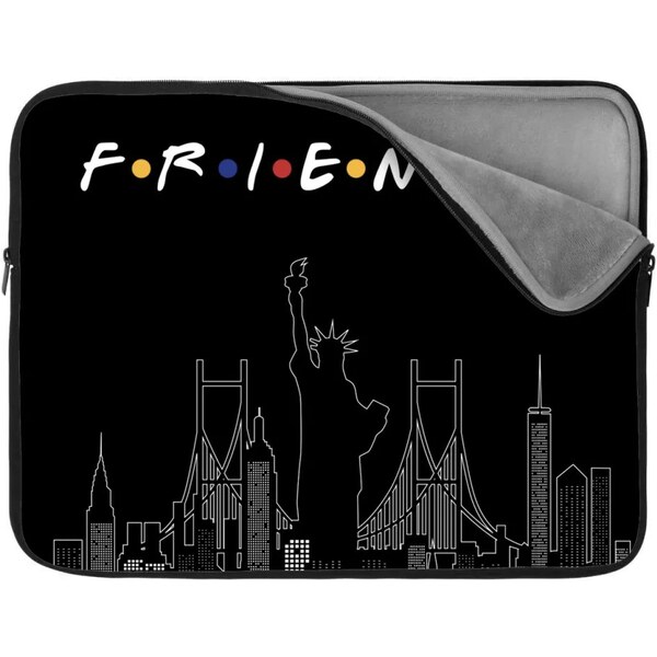 Sablio Obal na notebook Seriál Priatelia FRIENDS Obrysy 65426471