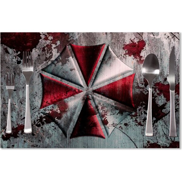 Sablio Prestieranie Resident Evil Umbrella Corporation Steel: 40x30cm 65111563