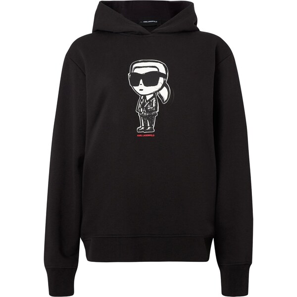 Karl Lagerfeld Mikina červená / čierna / biela 66858387