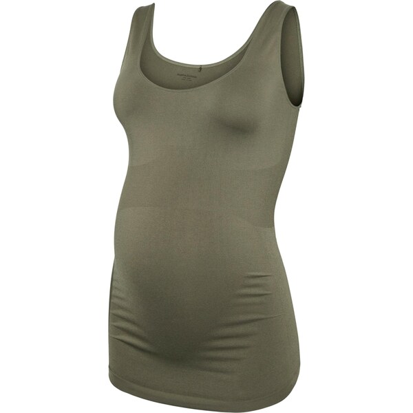 MAMALICIOUS Športový top MLHEAL olivová 66858433