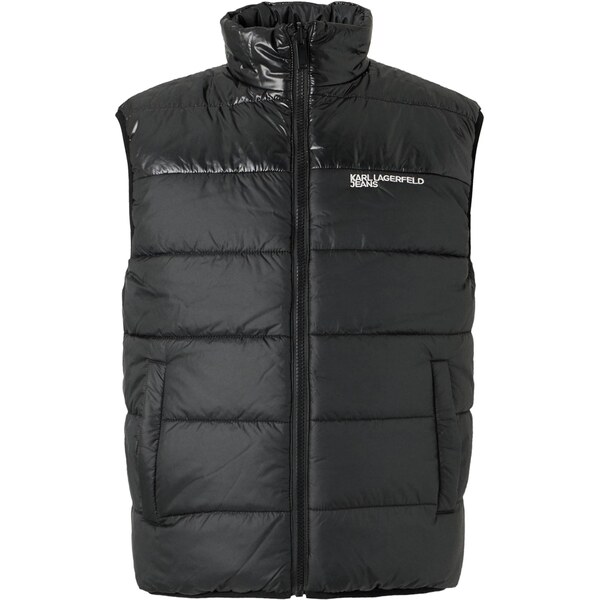 KARL LAGERFELD JEANS Vesta čierna / biela 66858444