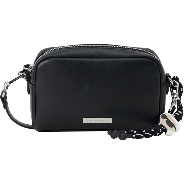 Karl Lagerfeld Taška cez rameno IKON SMOOTH čierna 66858447