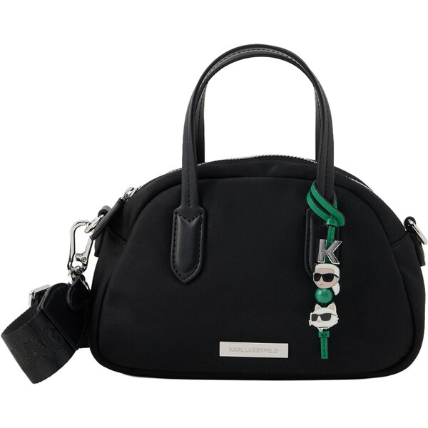 Karl Lagerfeld Kabelka IKON zelená / čierna / biela 66858469