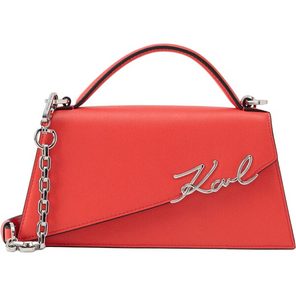 Karl Lagerfeld Taška cez rameno tmavooranžová 66858473