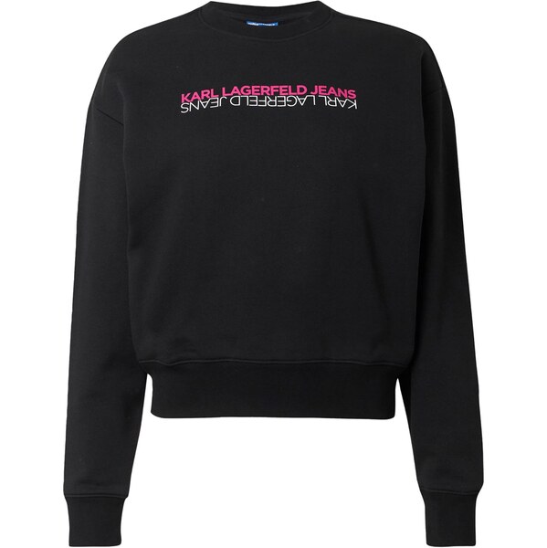KARL LAGERFELD JEANS Mikina ružová / čierna / biela 66858481