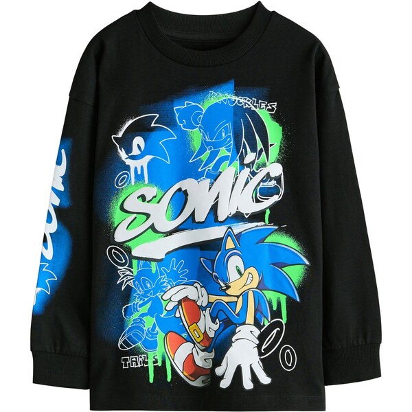 Next Tričko modrá / neónovo zelená / čierna / biela 66858524