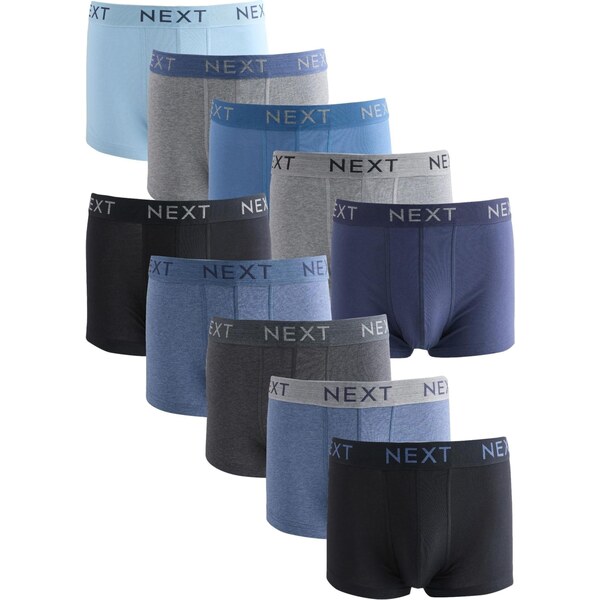 Next Boxerky zafírová / opálová / antracitová / čierna 66858599