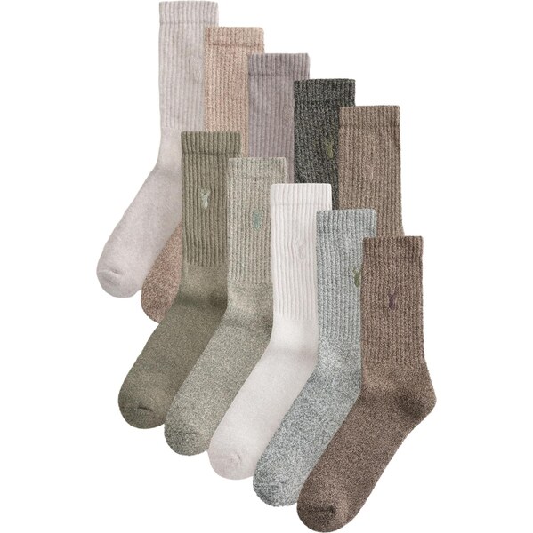 Next Ponožky svetlobéžová / béžová melírovaná / hnedá / tmavohnedá / 66858608