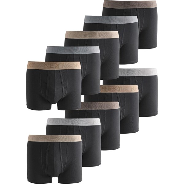 Next Boxerky sivá / tmavošedá / sivobéžová / svetlosivá / čierna 66858610