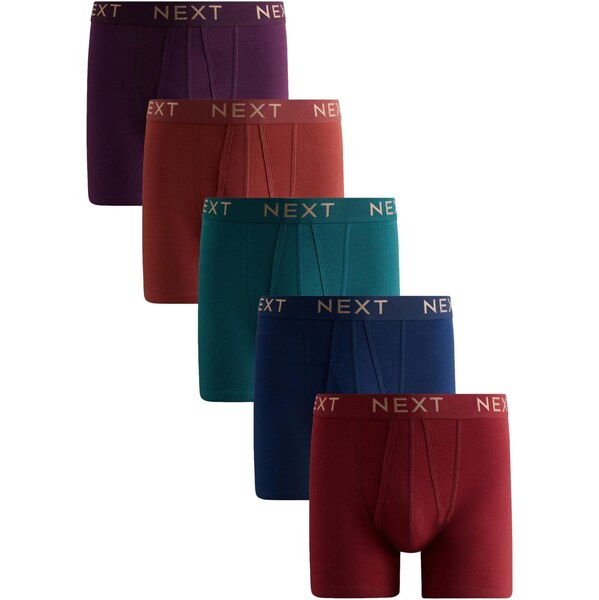 Next Boxerky tmavomodrá / petrolejová / tmavofialová / tmavooranžová / 66858627