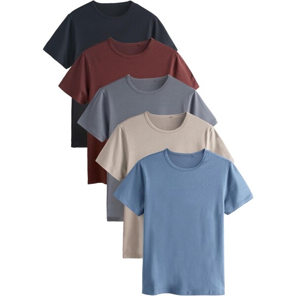 Next Tričko námornícka modrá / modrosivá / sivá / sivobéžová / 66858629